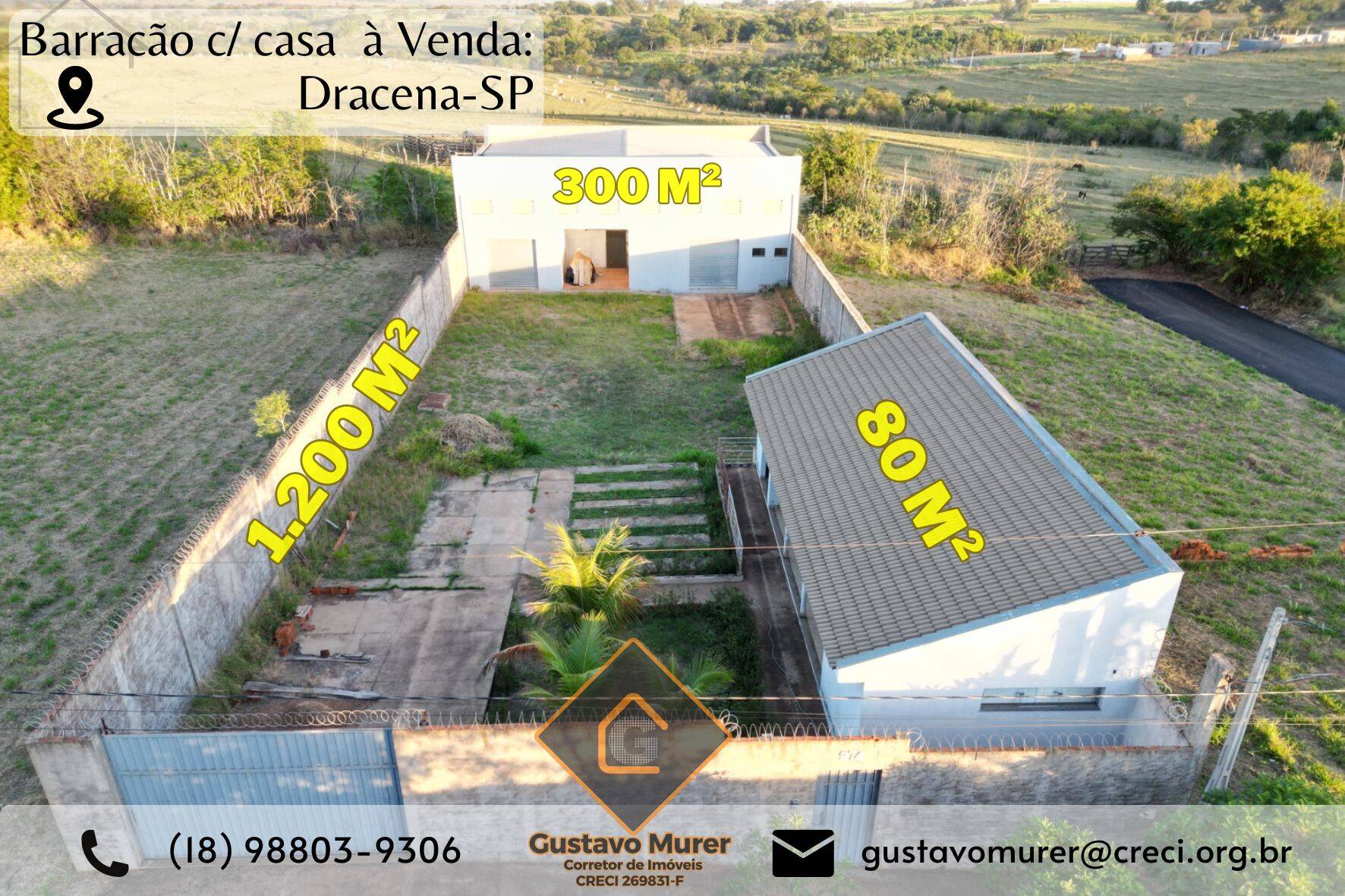 #28 - Sala para Venda em Dracena - SP