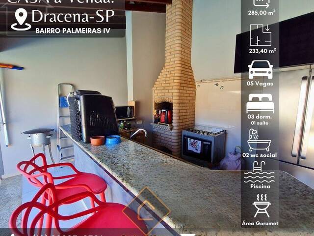 Casa para Venda em Dracena - 5